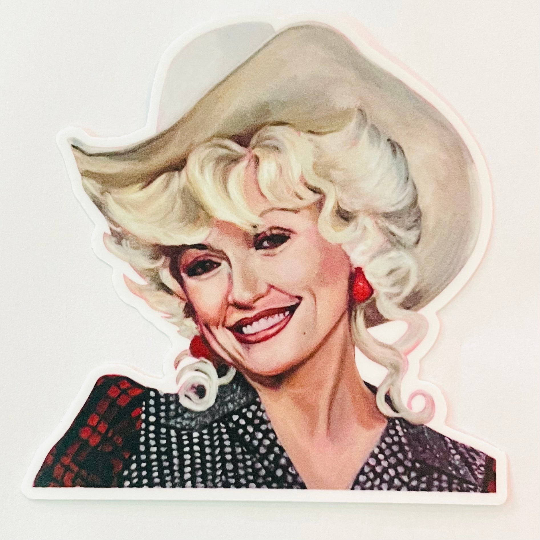 Susan Howe - Dolly Parton Cowboy Sticker