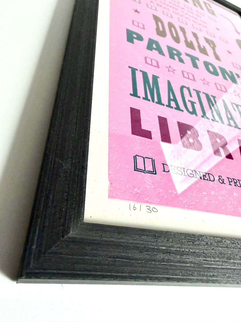 Hot Brown Press - Pink Dolly Framed Print