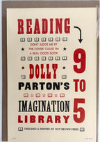 Hot Brown Press - Dolly Letterpress Print