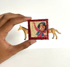 Tiny Art Lady- Corral of Fun