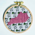Paige Ream - KY State on Mint Julip Fabric