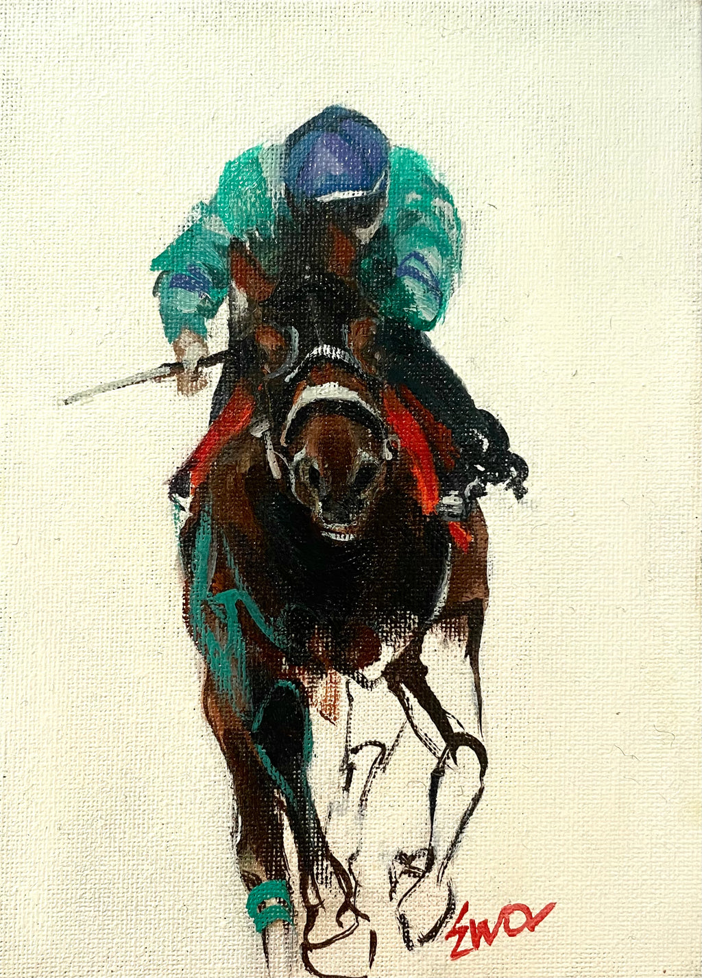 Ewa Perz - Oil Painting 406