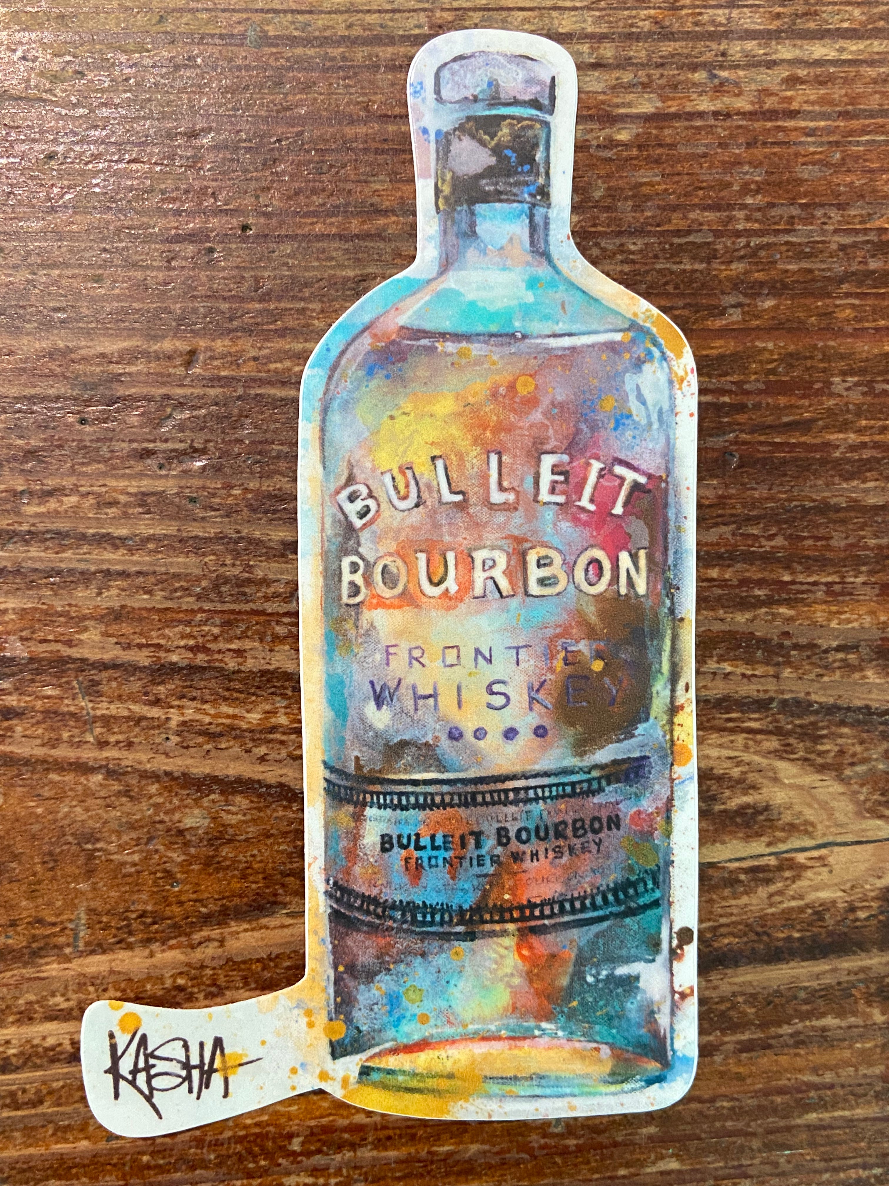 Kasha Ritter - Bulleit Bourbon Sticker
