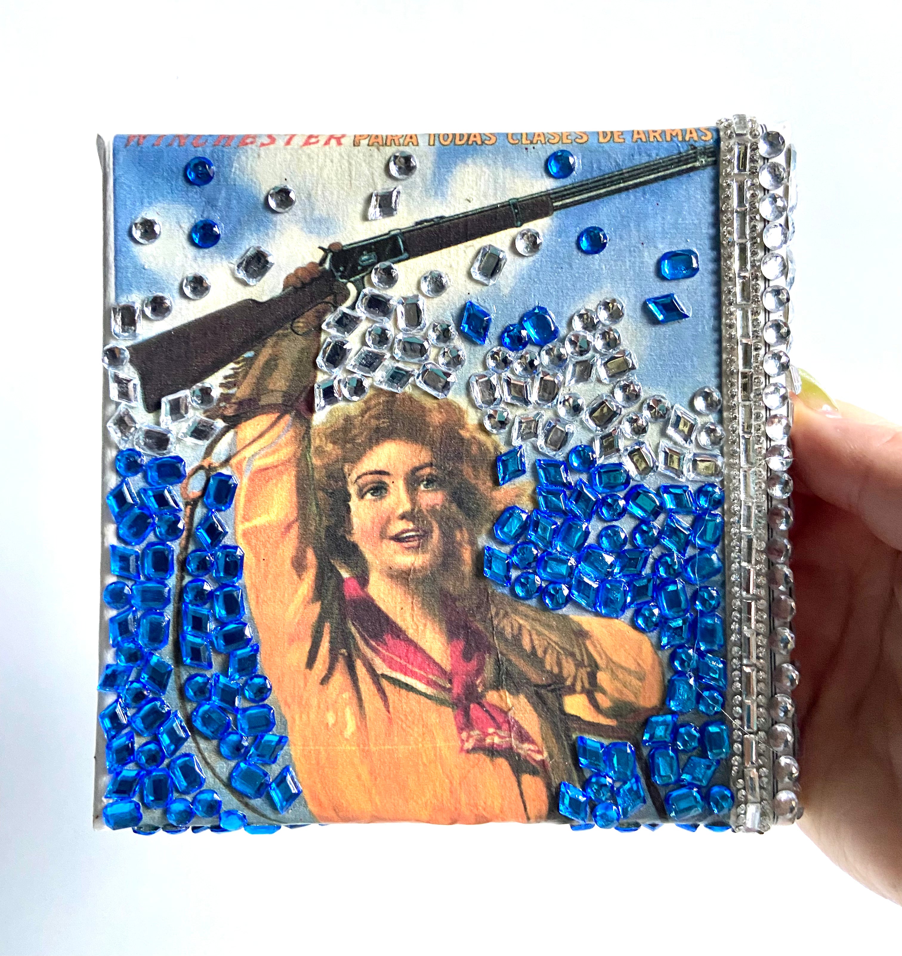 Tiny Art Lady- Bejeweled Bad Ass