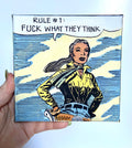 Tiny Art Lady- Rule #1