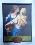 Tiny Art Lady- Judith, her Ranchhand & Holofernes Go West