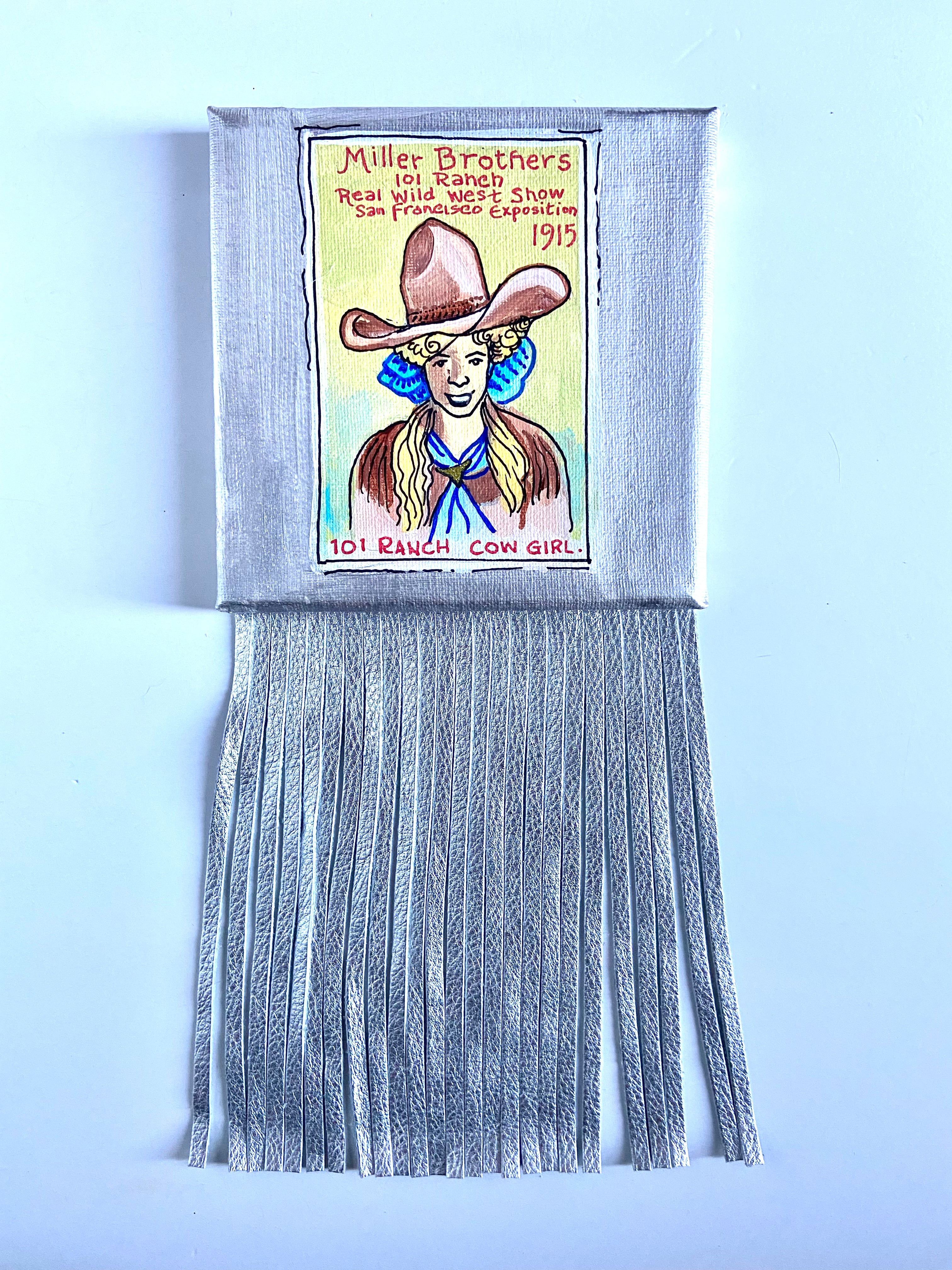 Tiny Art Lady- Need a Bigger Hat