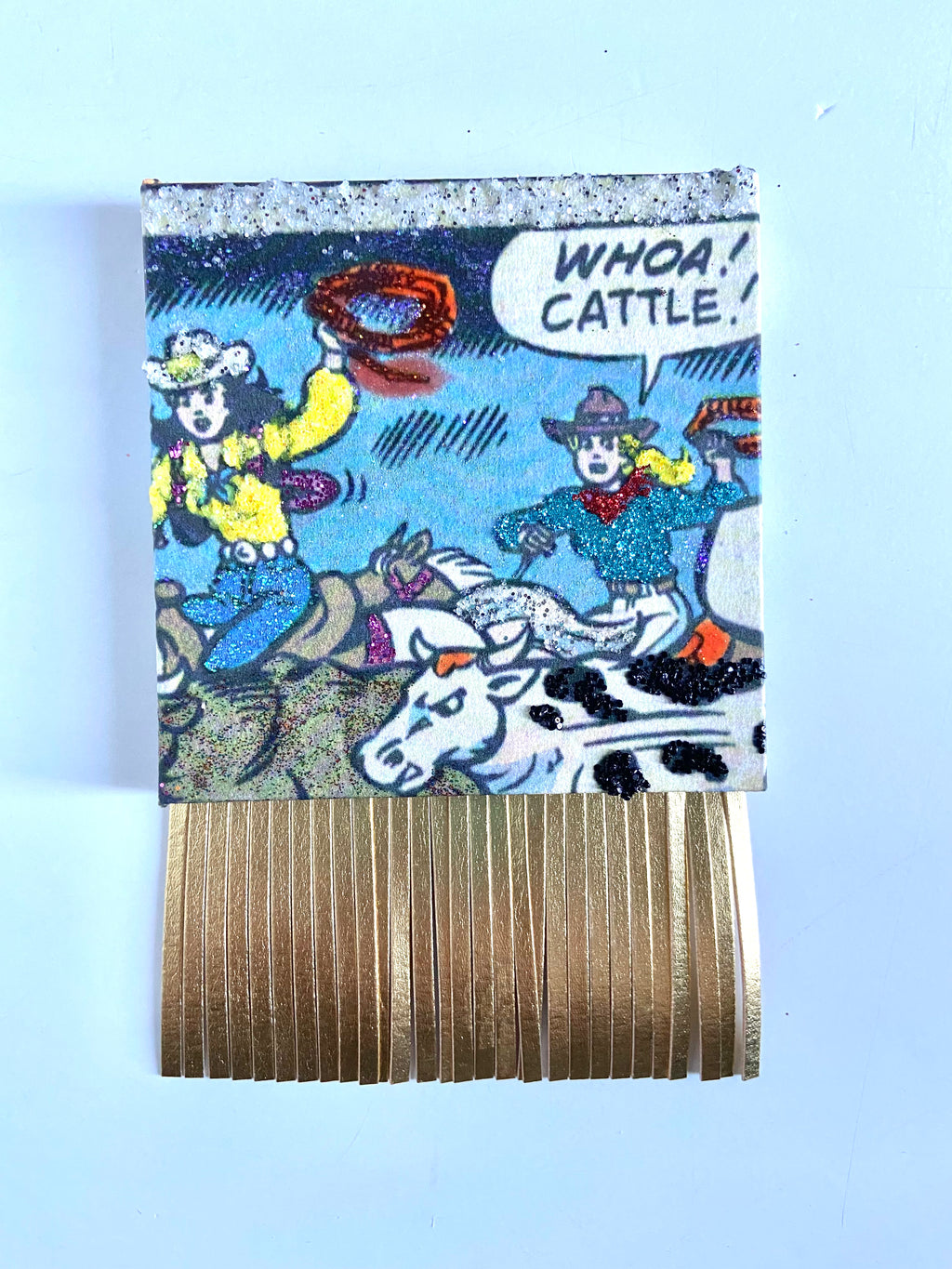 Tiny Art Lady- Betty and Veronica go to the Ranch