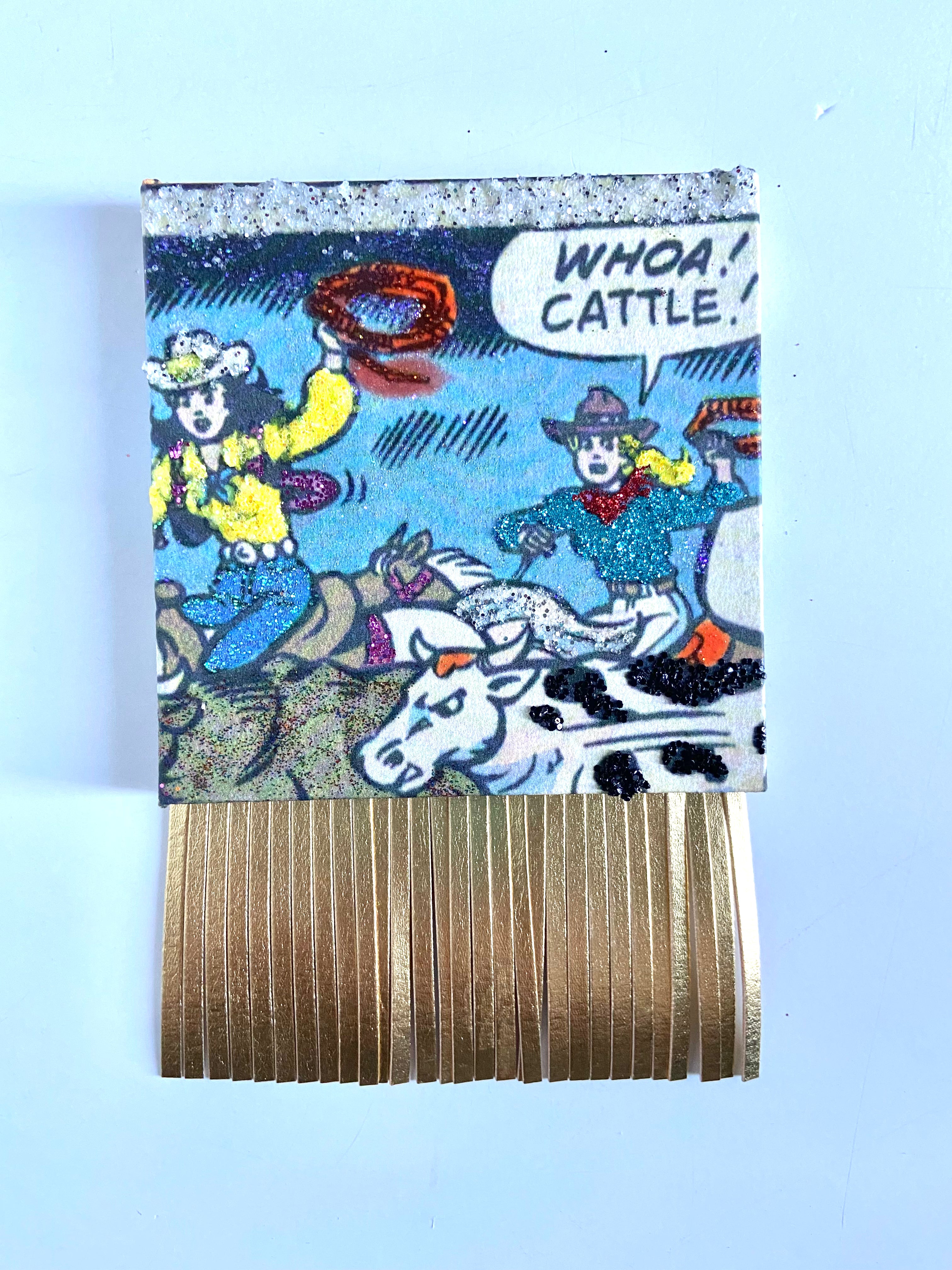 Tiny Art Lady- Betty and Veronica go to the Ranch