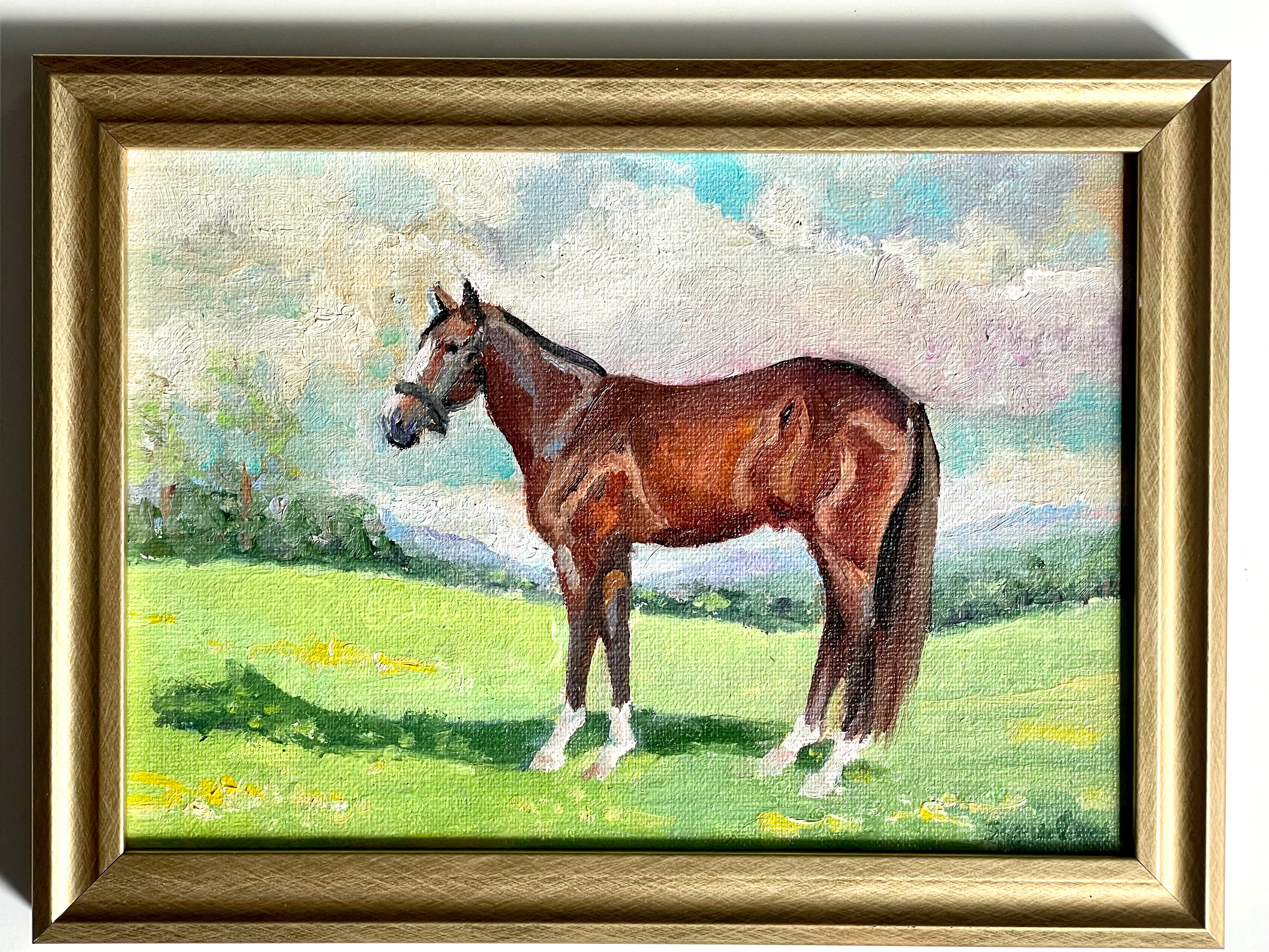 Susan Howe - Stallion with White Feet