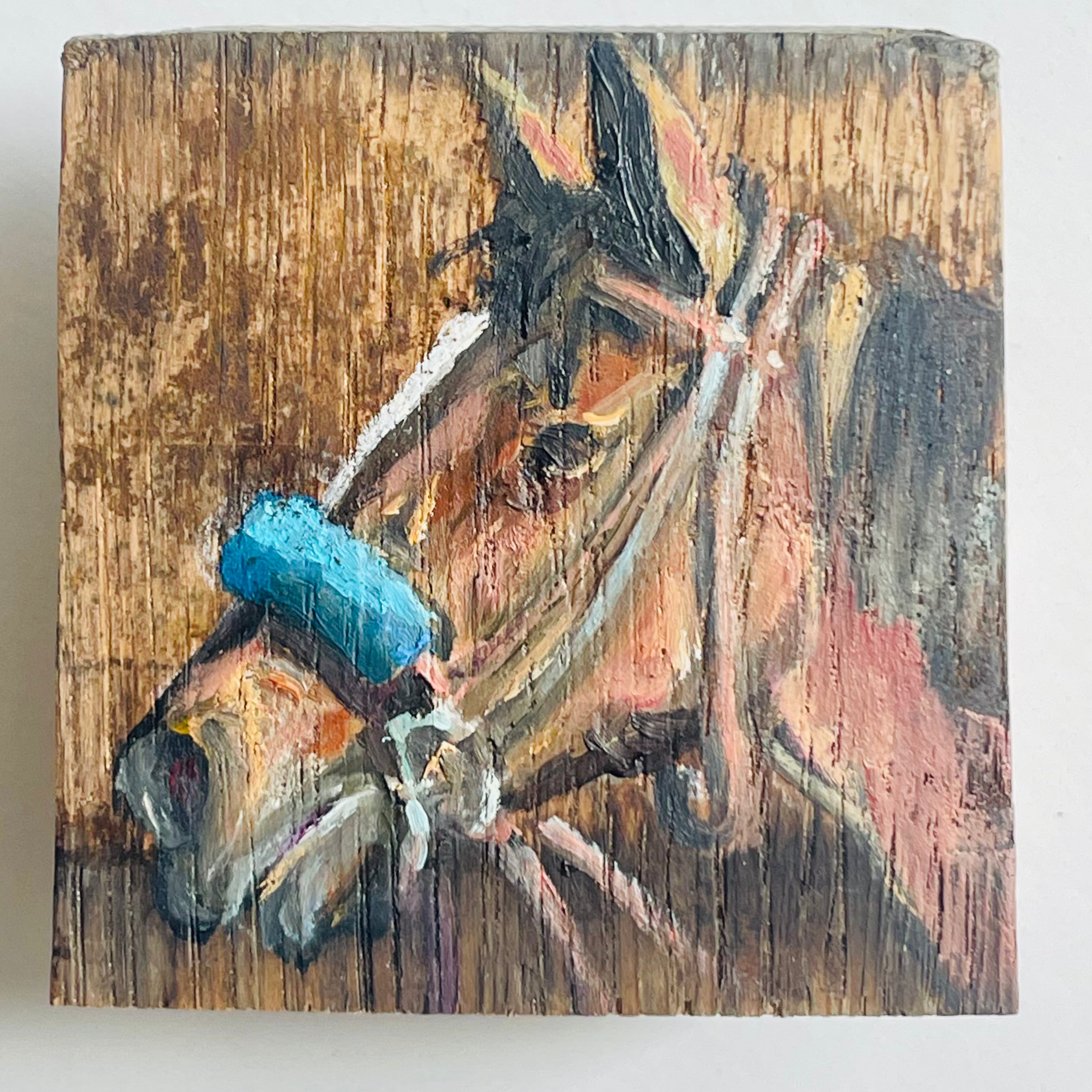 Susan Howe - Horse with Blue Bridle