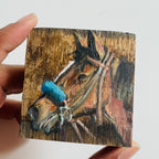 Susan Howe - Horse with Blue Bridle