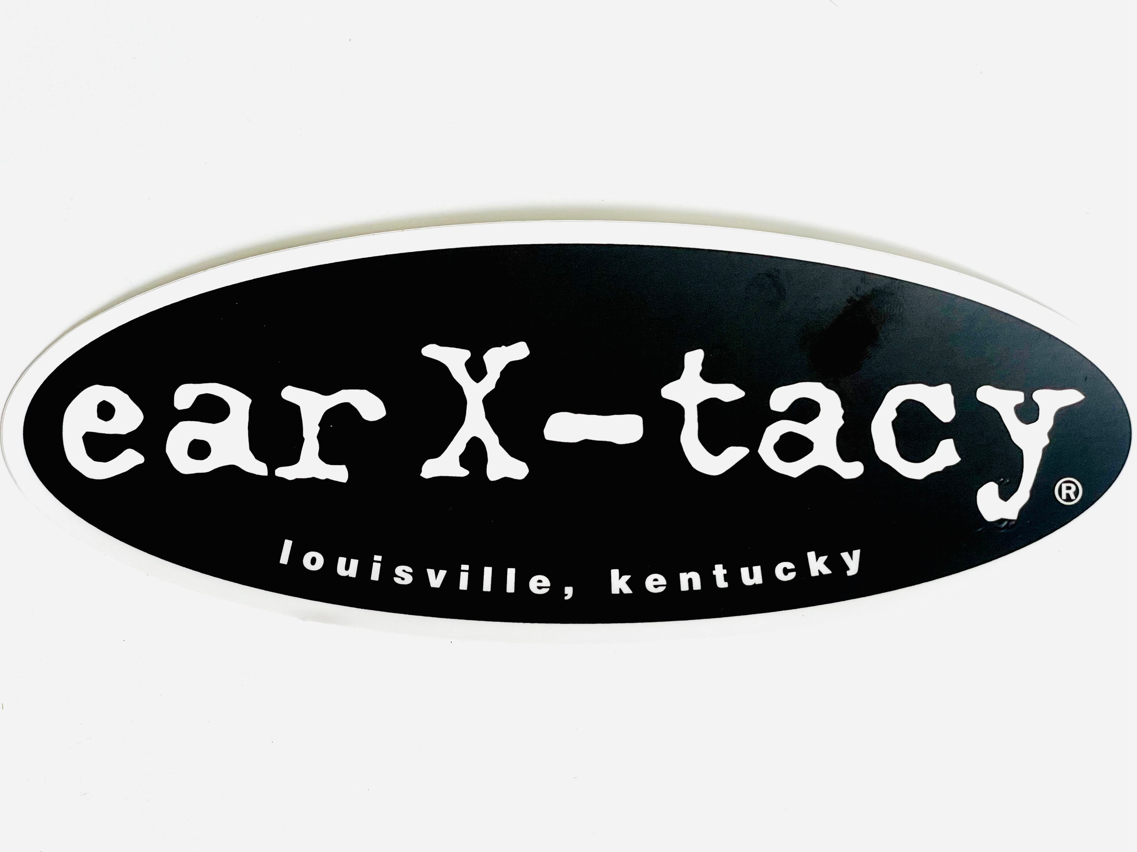 John Timmons - Ear-x-tacy Oval Stickers