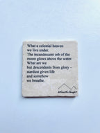 Maya Joy - Marble Poem Coasters