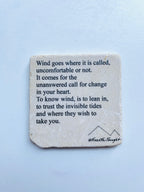 Maya Joy - Marble Poem Coasters