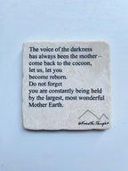 Maya Joy - Marble Poem Coasters