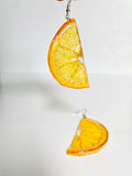 Wild Organic - Half Orange Earrings