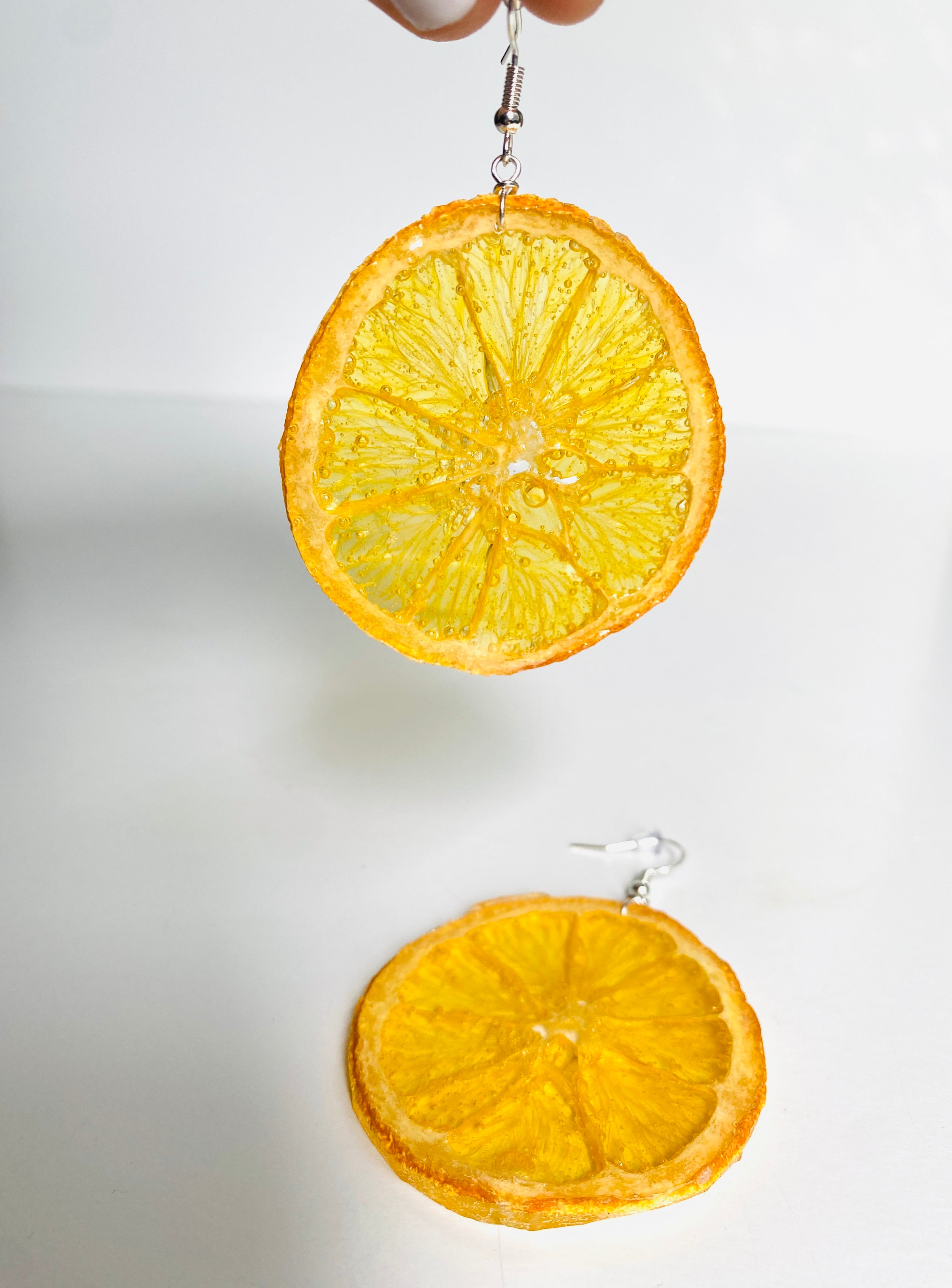 Wild Organic - Large Orange Earrings