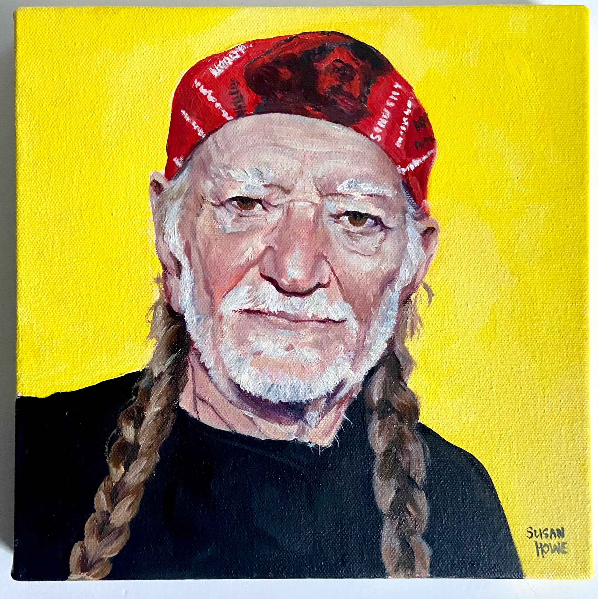 Willie Nelson portrait, on sale original ART, portrait painting