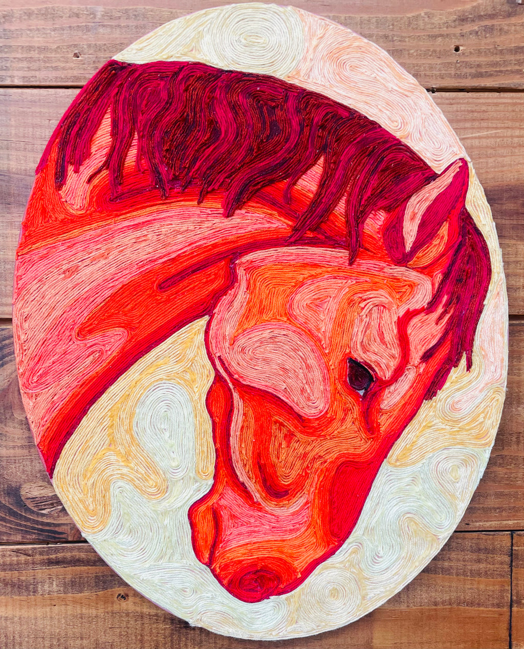 Needa Hameed - Fiber Horse