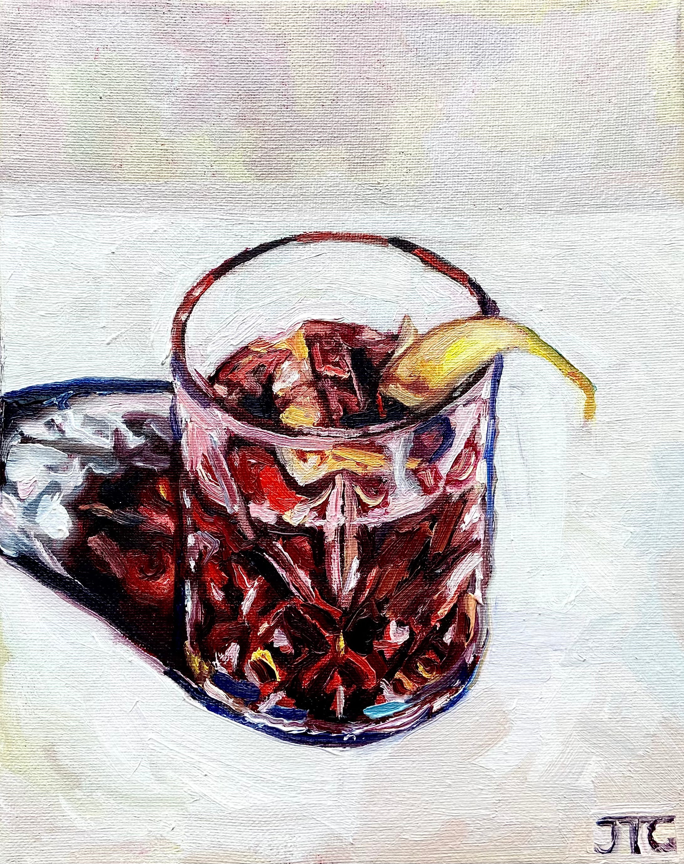 Jacob Grant - Old Fashioned #1 Cocktail Painting Prints