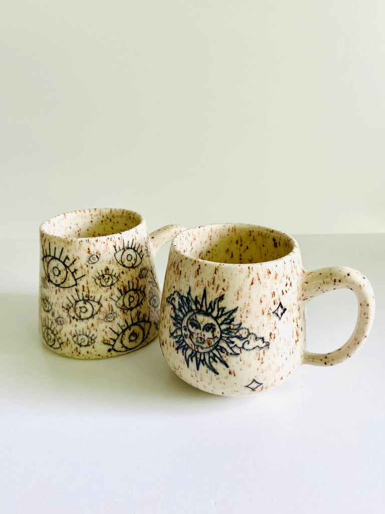 Gray's Pottery Hand Painted Pitcher and Glasses Set – German Valdivia -  Official Online Boutique