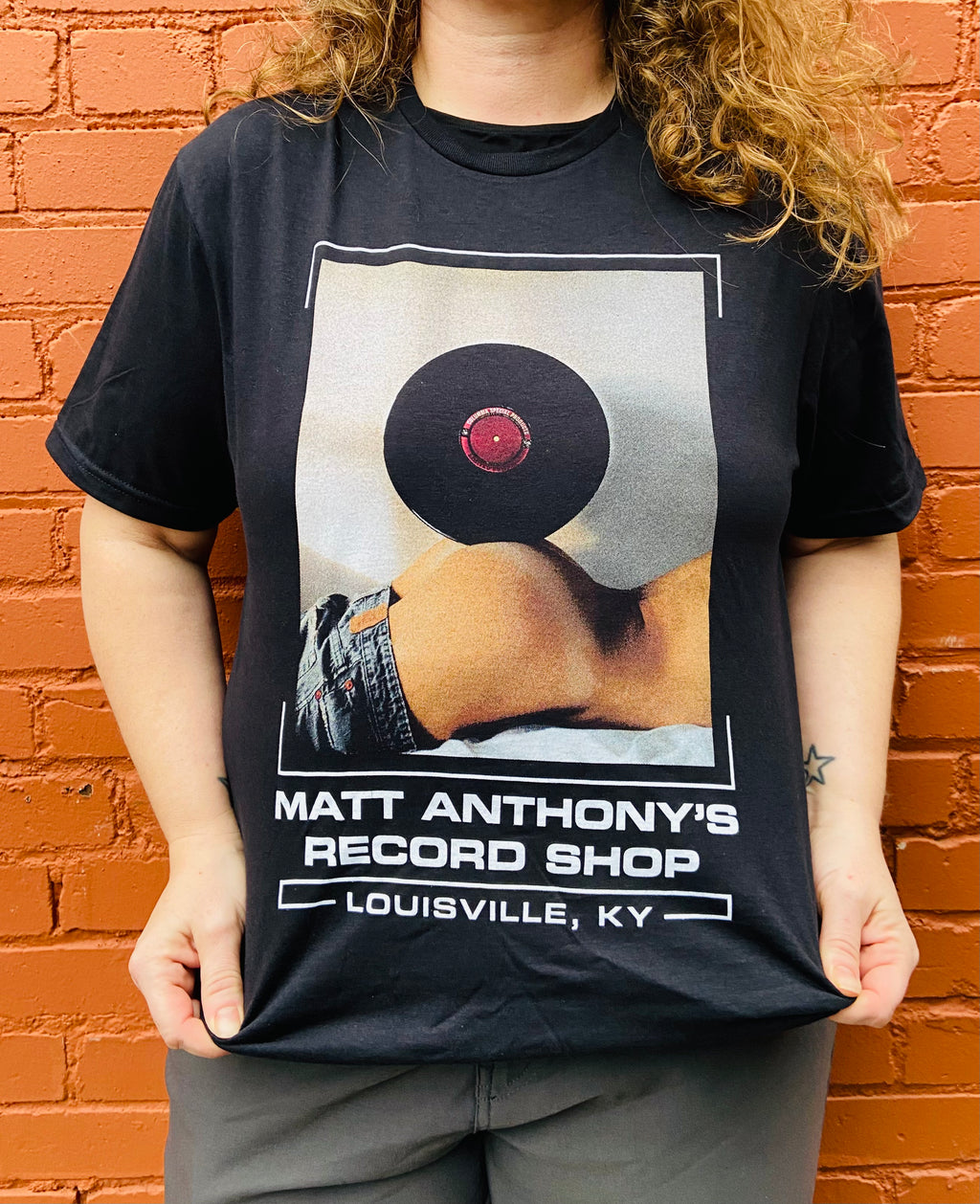 Matt Anthony's Record Shop t-shirt