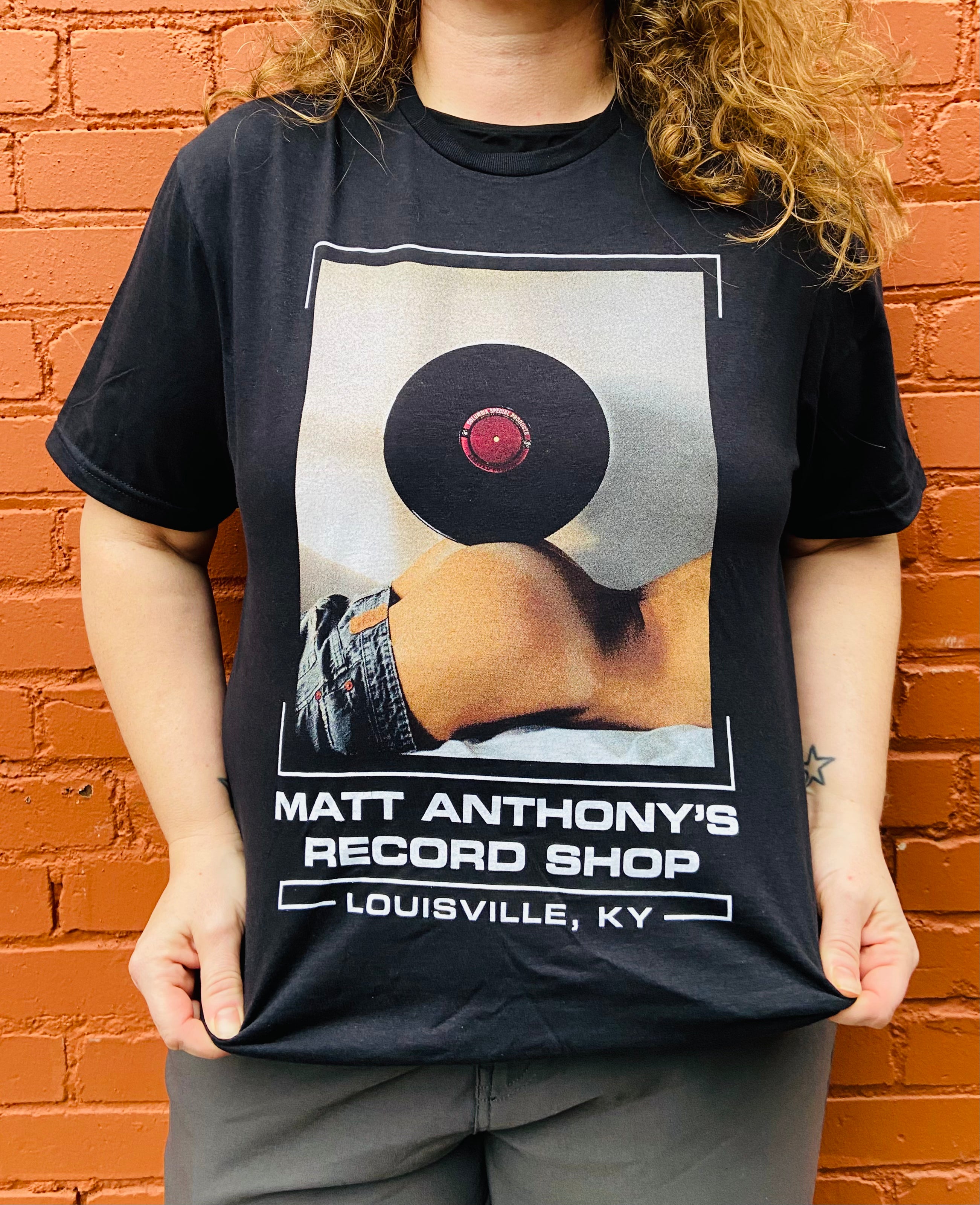 Matt Anthony's Record Shop t-shirt