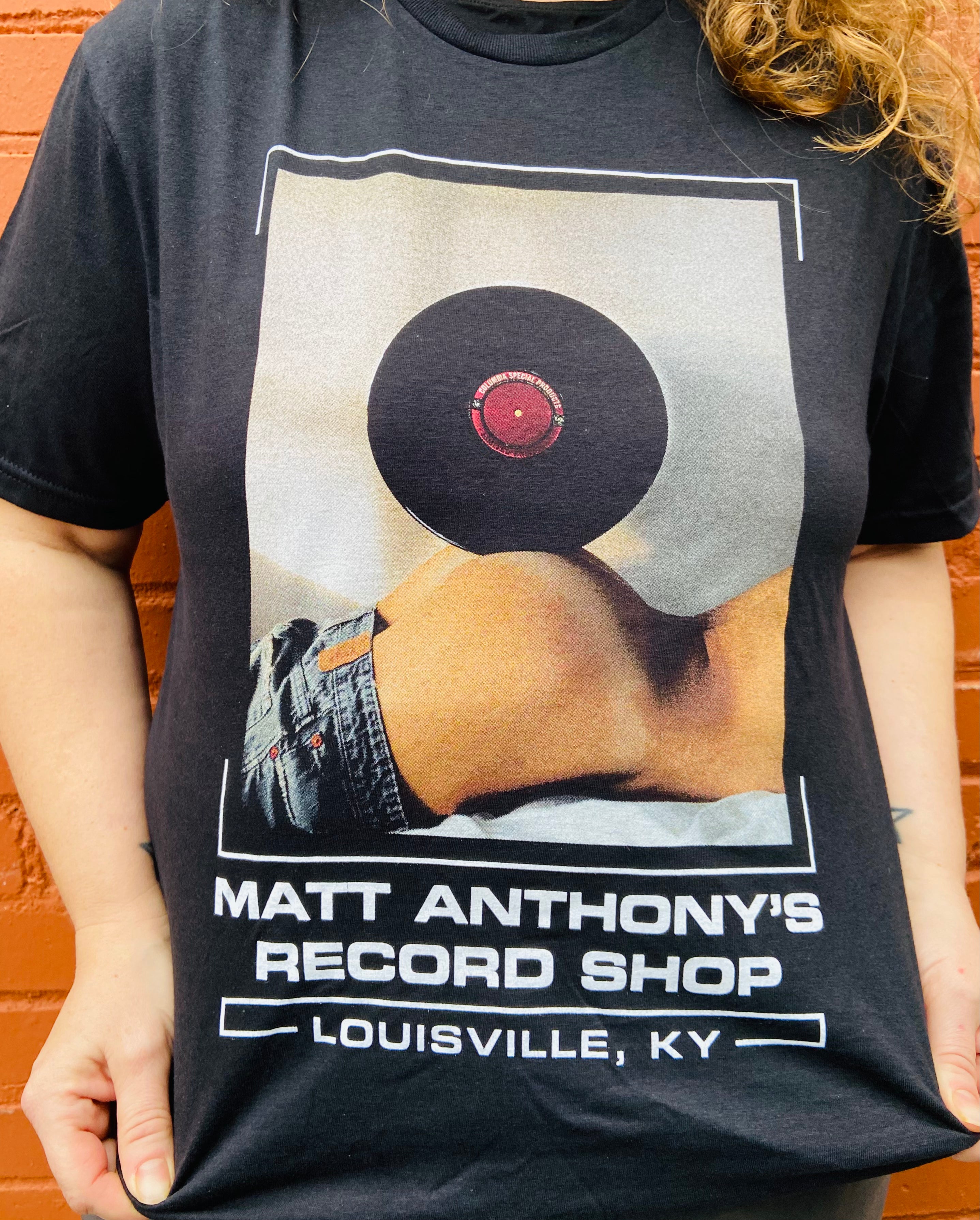 Matt Anthony's Record Shop t-shirt