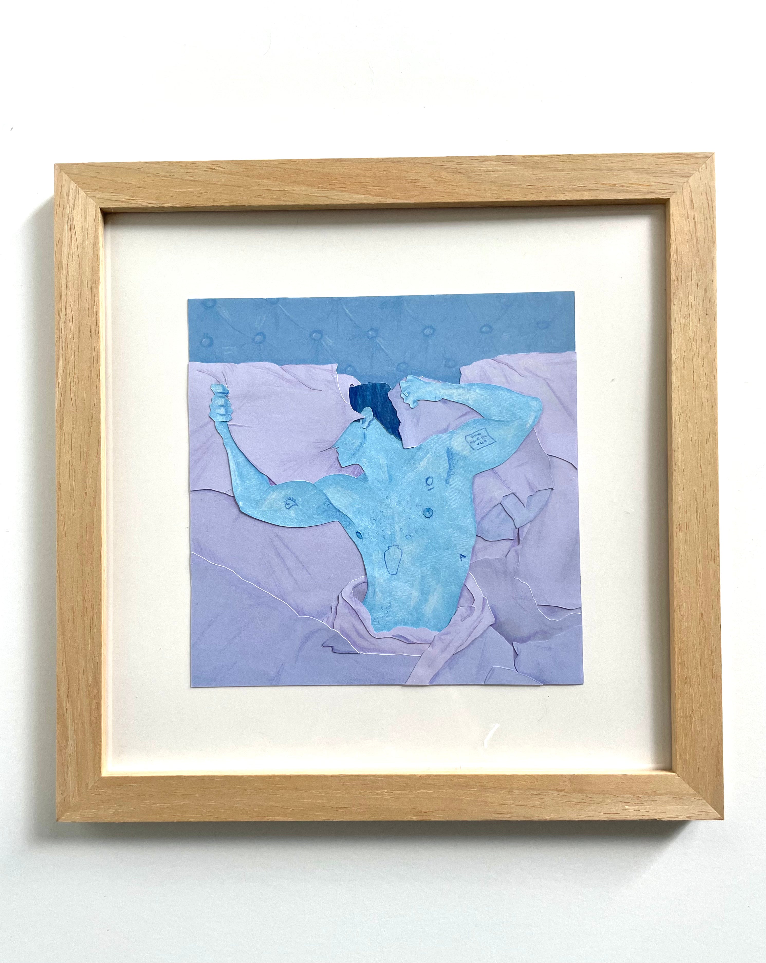 Jack Manion - Blue & Purple in Bed