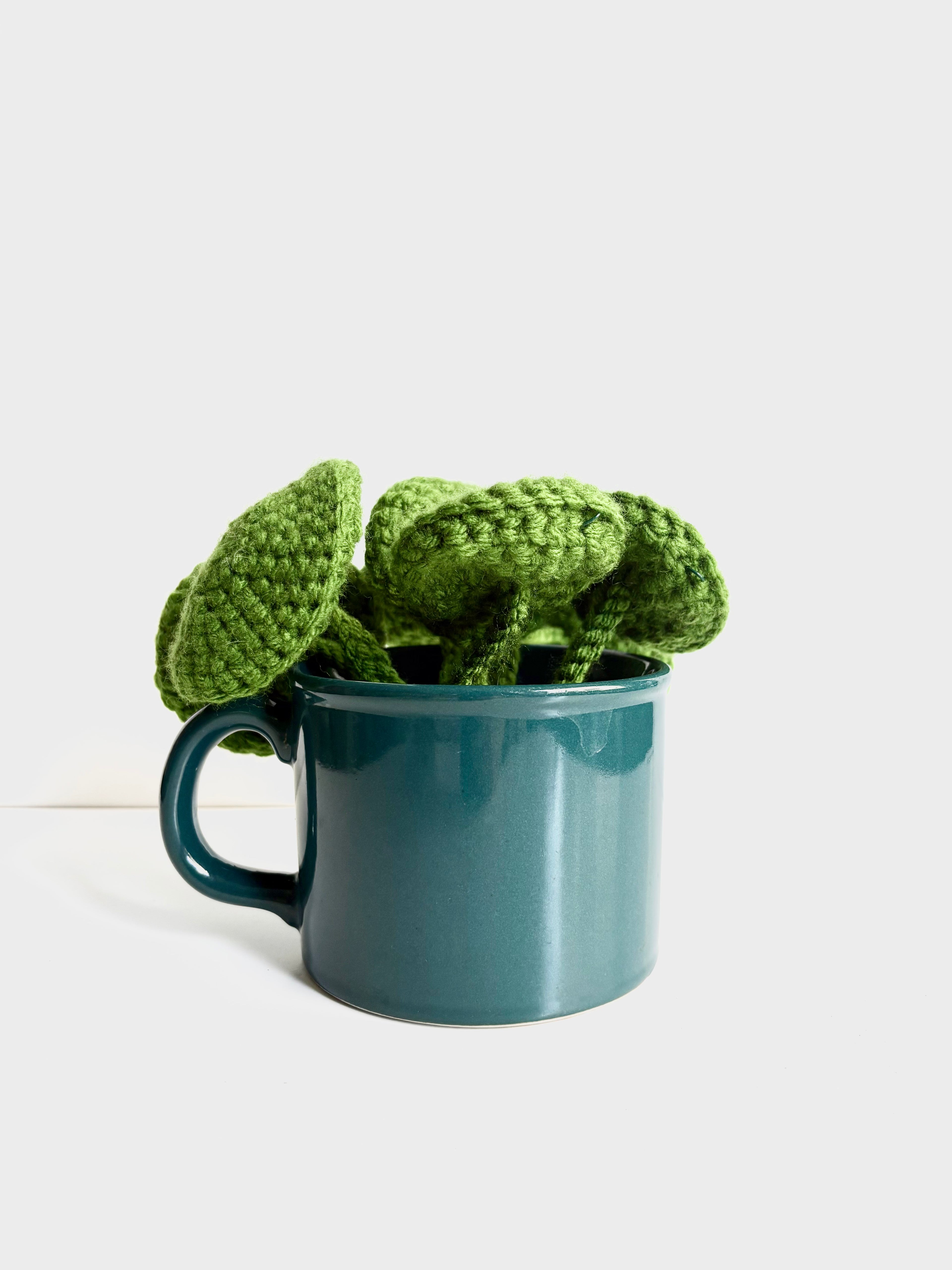 Cams Creations - Potted Crochet Pilea Plant