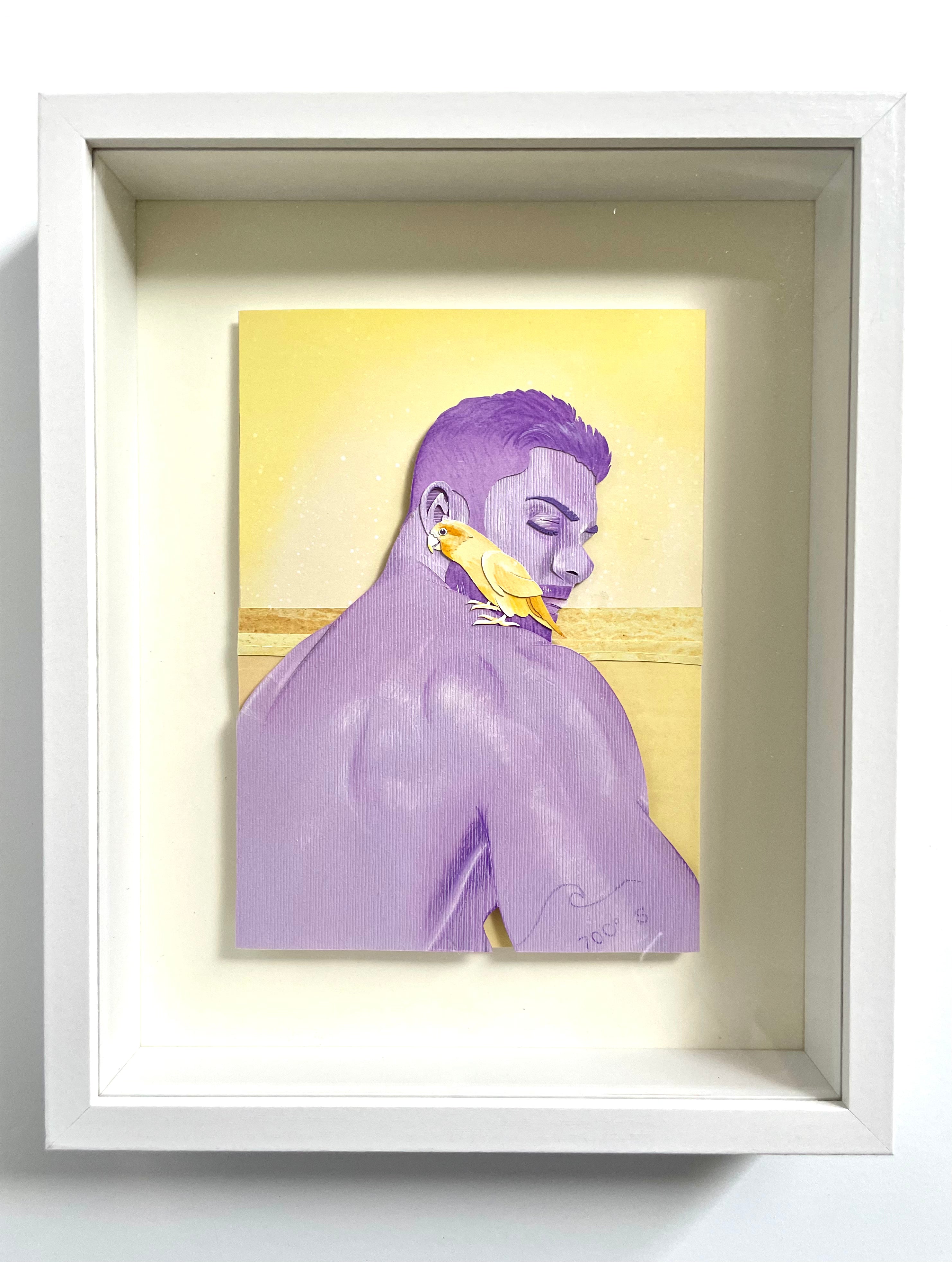 Jack Manion - Purple & Gold with Bird