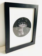 Fox Grove Art - Framed Mushroom
