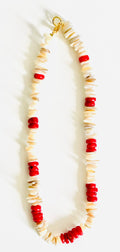 S.P.E.K.tactular Design$ - Coral Choker Necklace