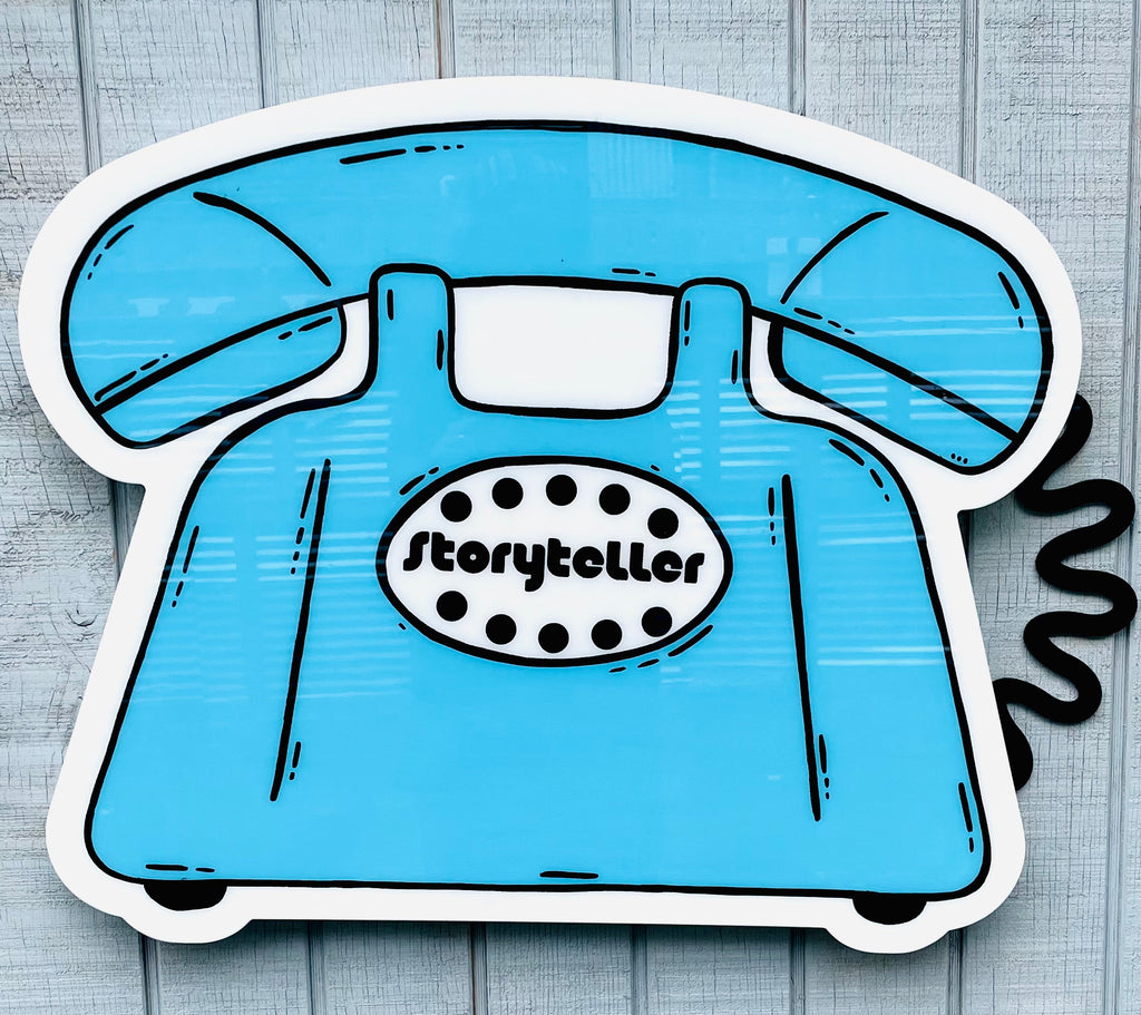 Chase Joiner - Blue Retro Phone