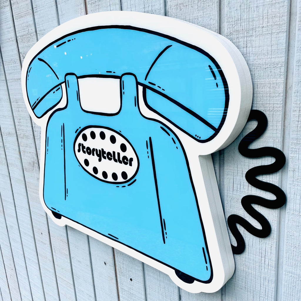 Chase Joiner - Blue Retro Phone