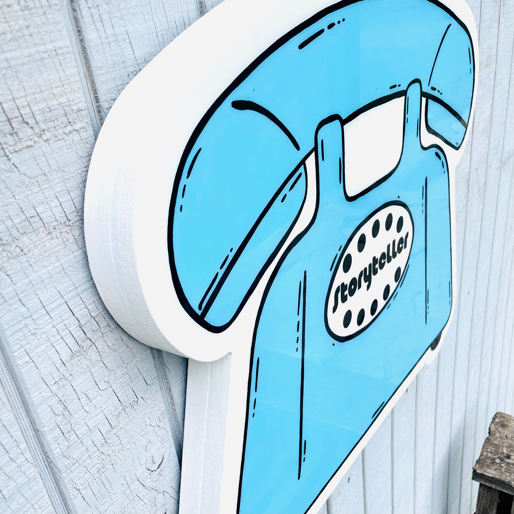 Chase Joiner - Blue Retro Phone