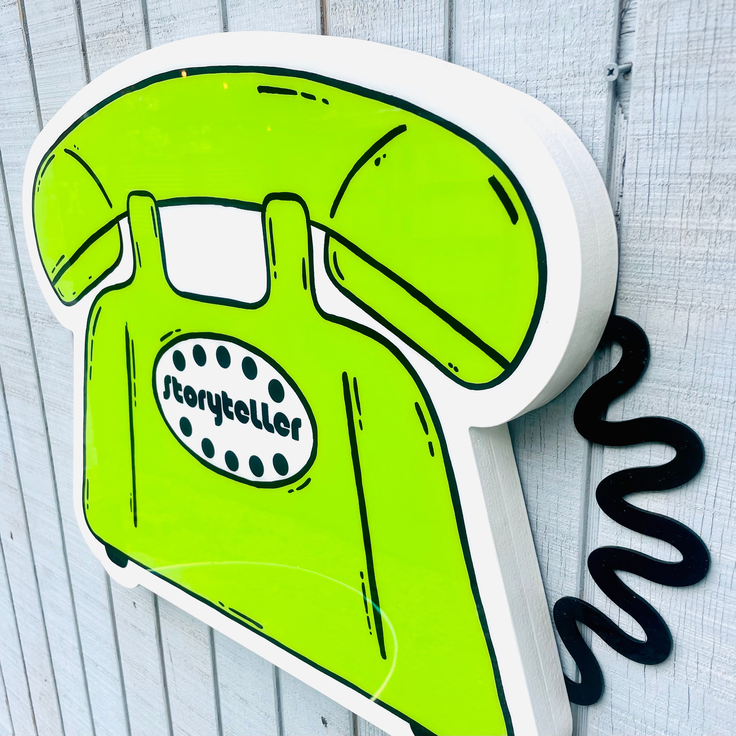 Chase Joiner - Green Retro Phone
