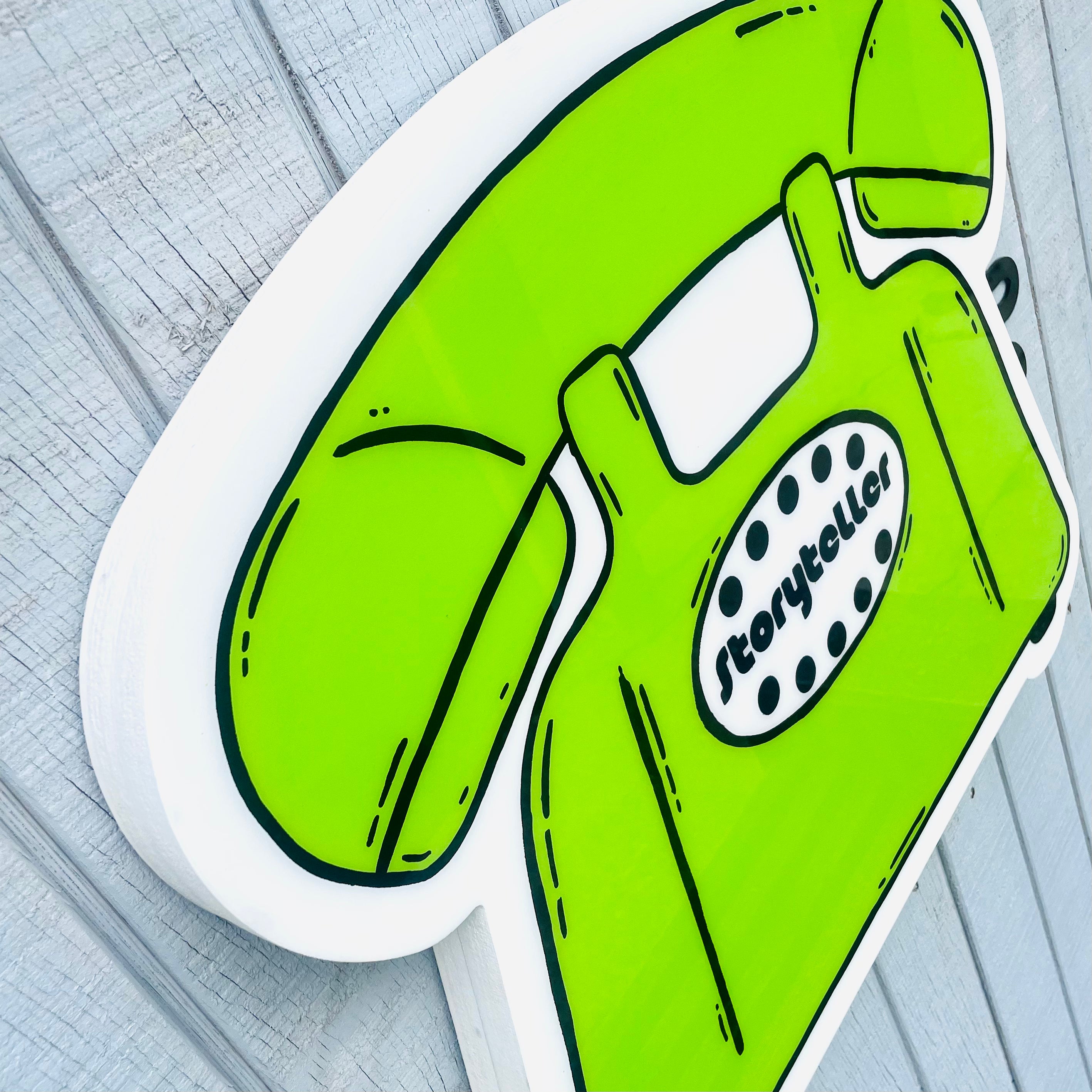 Chase Joiner - Green Retro Phone