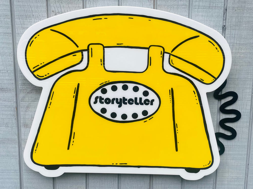 Chase Joiner - Yellow Retro Phone
