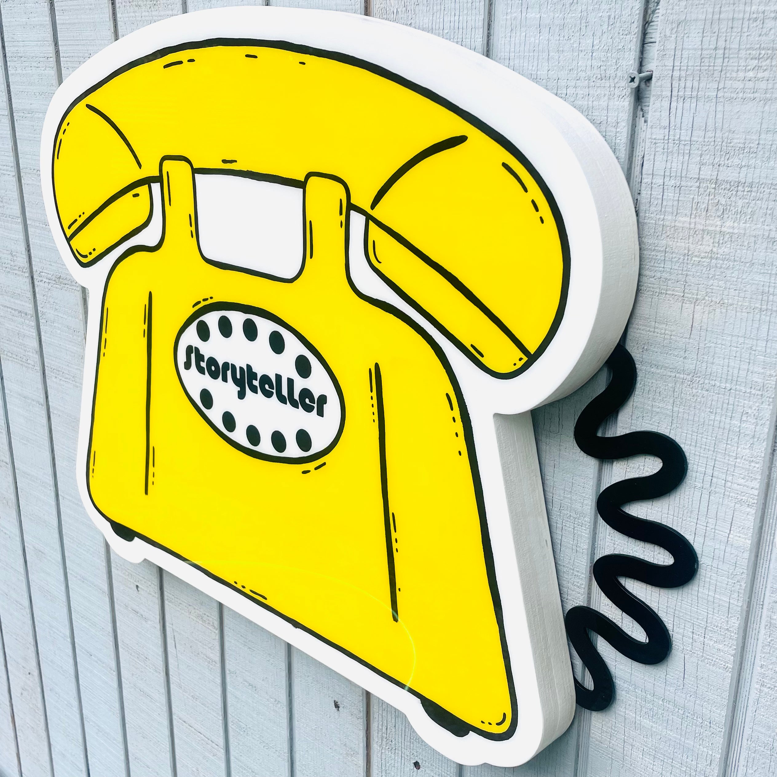 Chase Joiner - Yellow Retro Phone