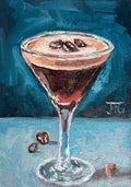 Jacob Grant - Espresso Martini Painting Print