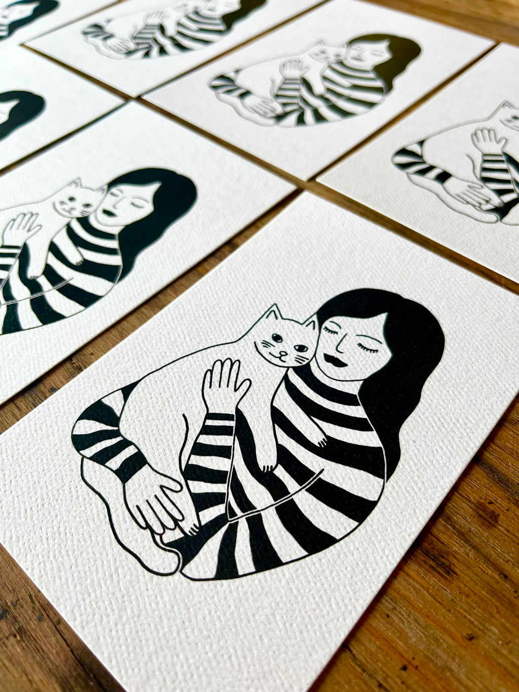 Jessica Holly Creative - Cat Mom Print