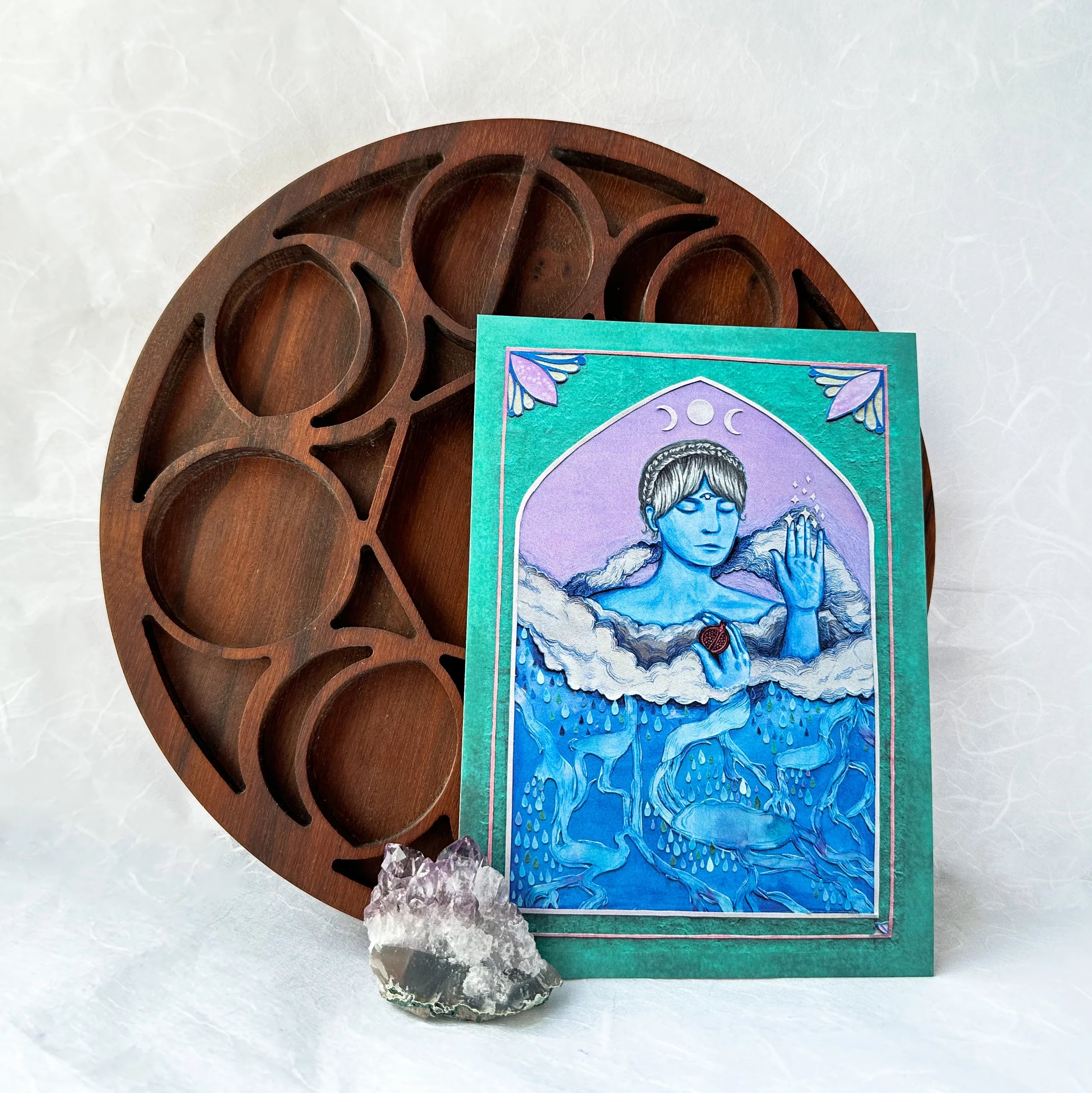 Guided Hand Studio- The High Priestess Mini Print