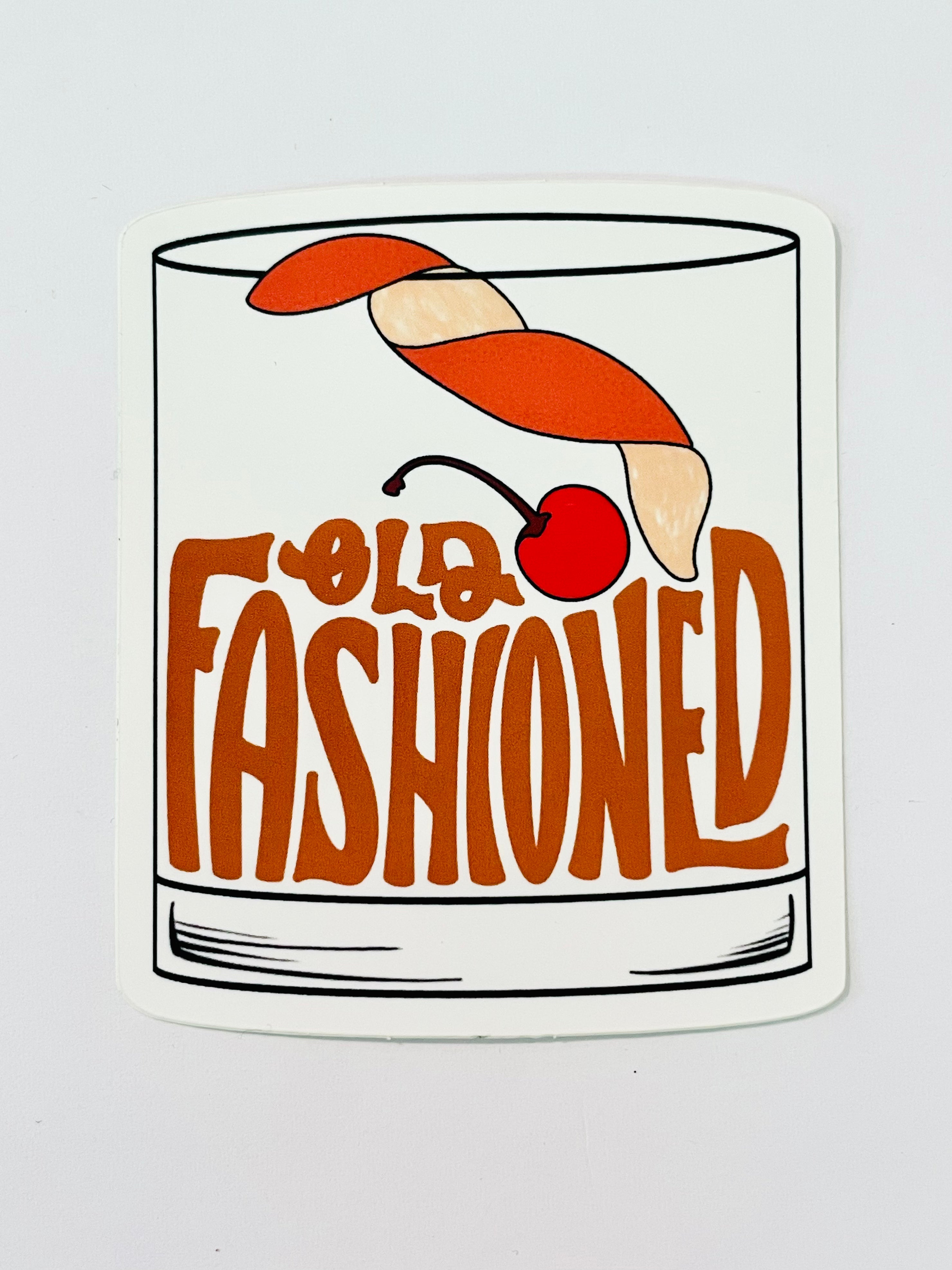 CWB Designs - Old Fashioned Cocktail Sticker