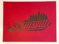 Eric Hammersmith - Red Louisville Letterpress Prints