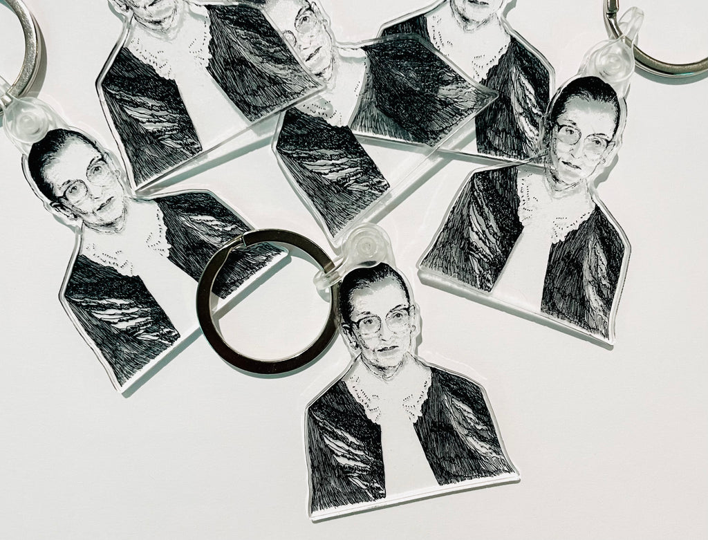 Maya Joy - Donation RBG Keychain