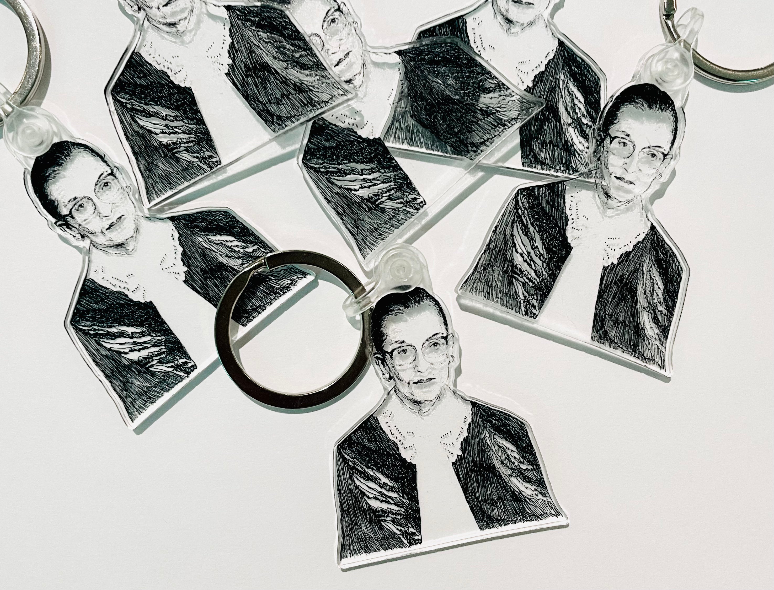 Maya Joy - Donation RBG Keychain