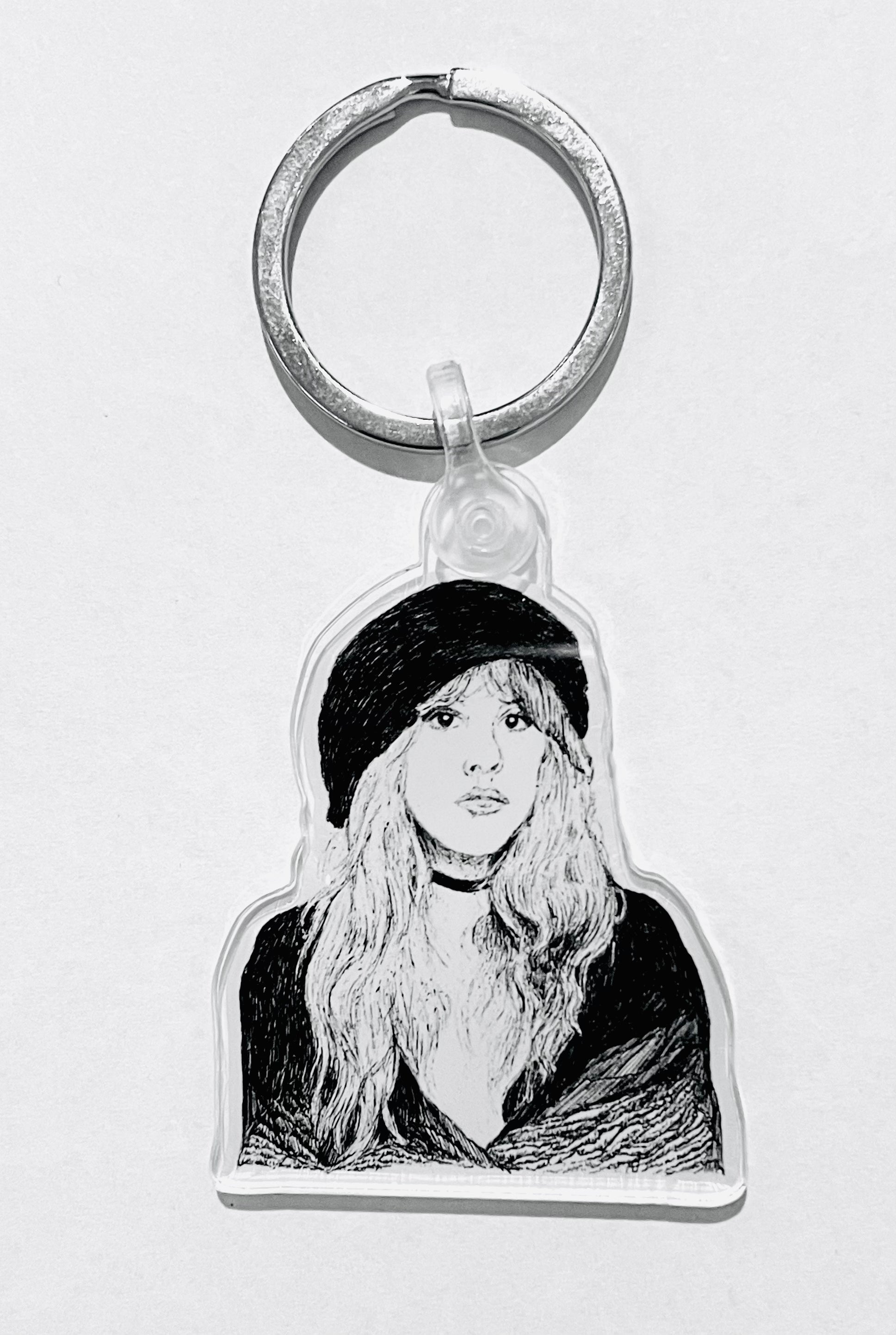 Maya Joy - Stevie Nicks Keychain
