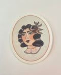 Tonia Raye Tattoo - Coffee Lady Sticker